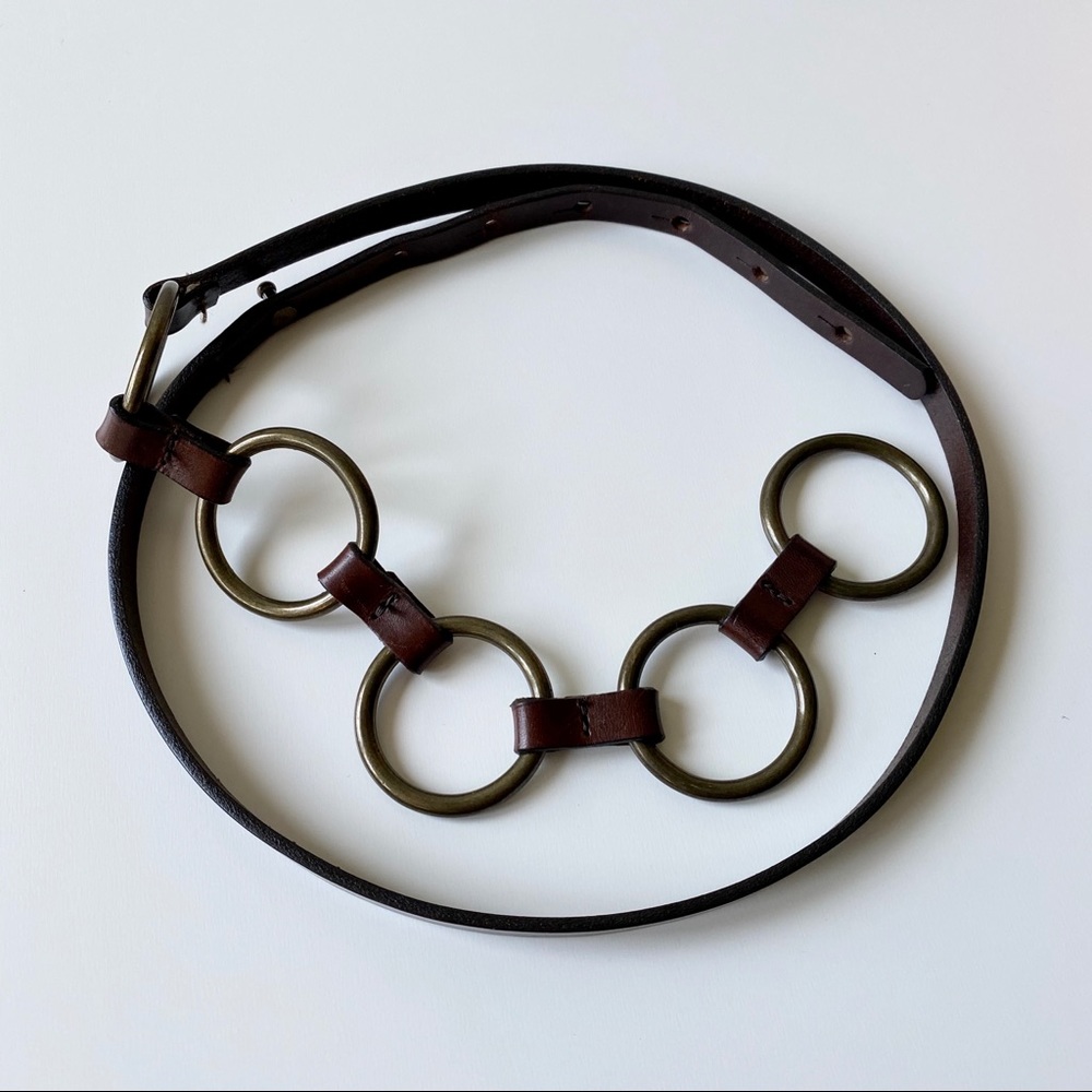 Genuine Cow Leather Belt Size M